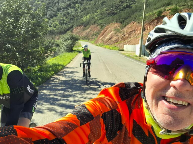 Road cycling Western Algarve on quiet Portuguese roads